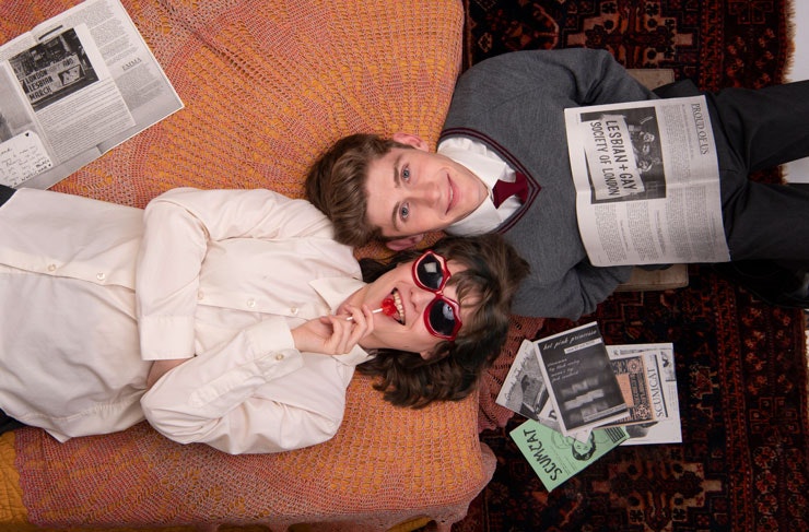 A scene from the film Dating Amber. 