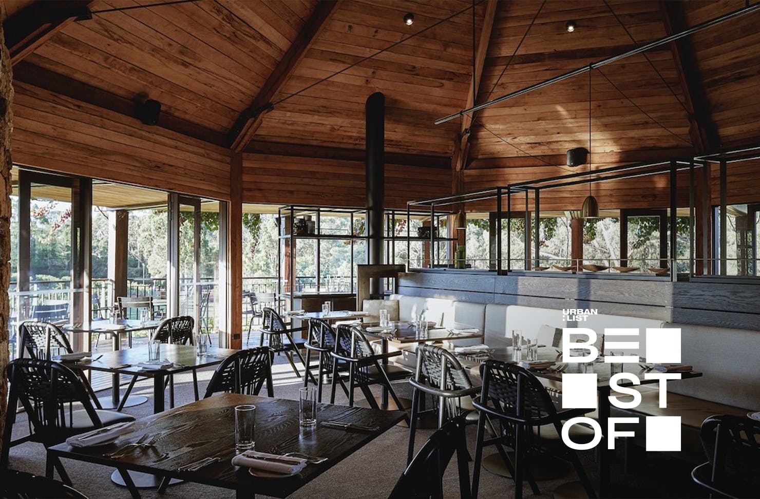 Inside one of Margaret River's best restaurants