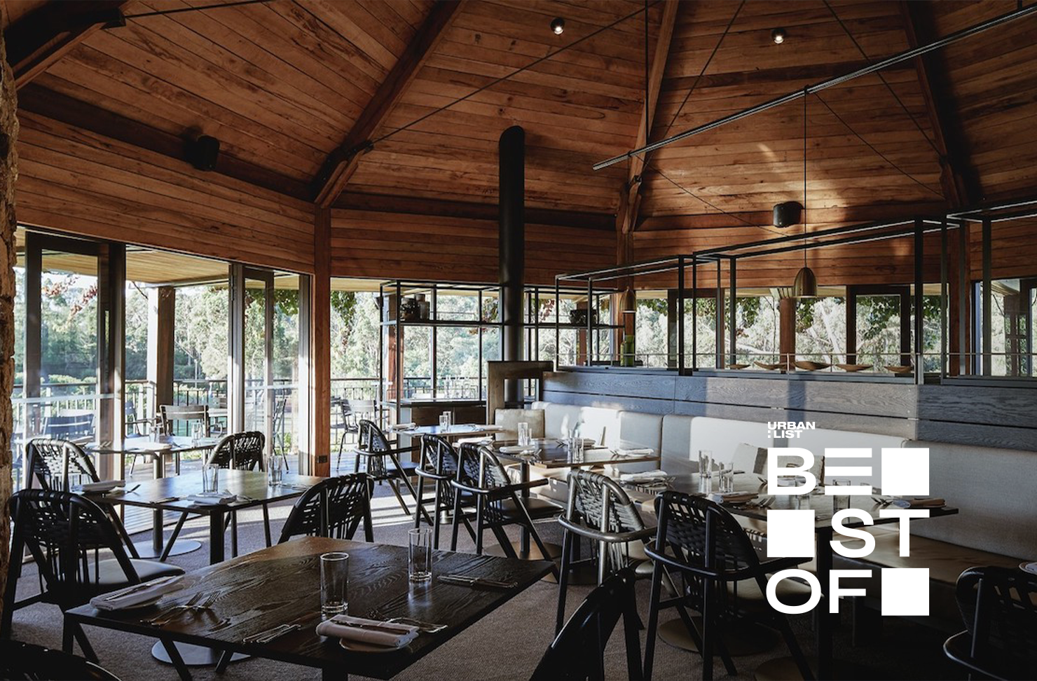 Inside one of Margaret River's best restaurants