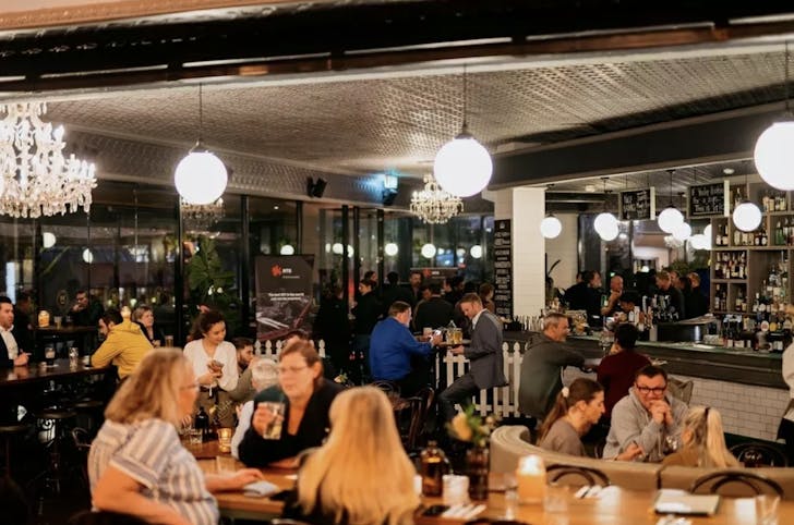 mayfair lane inside dining area