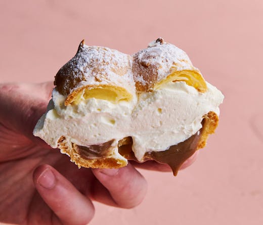 An Italian-style pastry