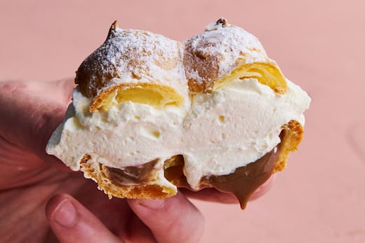 An Italian-style pastry