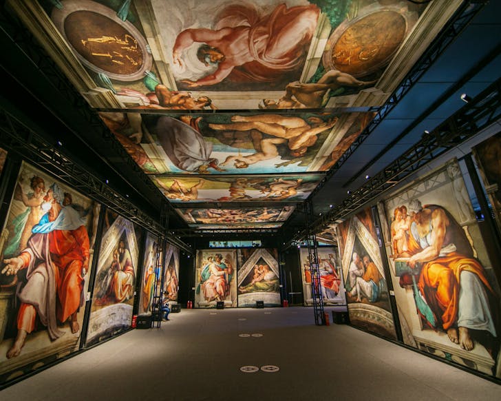 michelangelo's sistine chapel: the exhibition in sydney