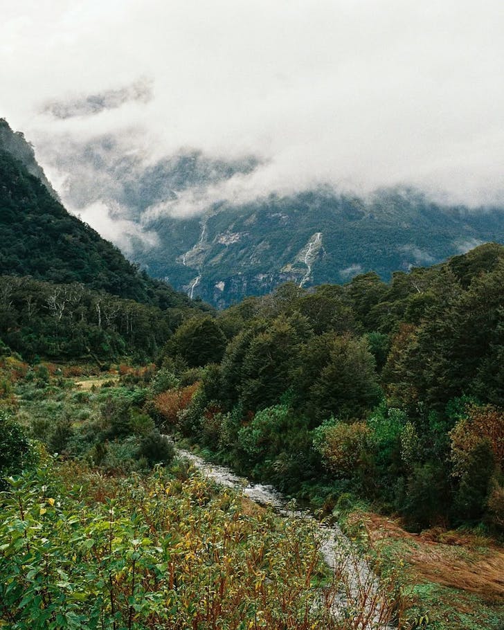 Milford Sound photographed in Autumn
