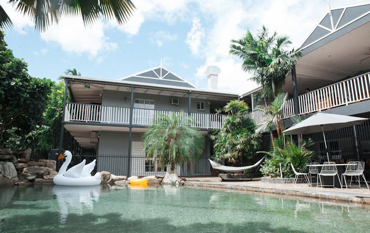 a motel pool