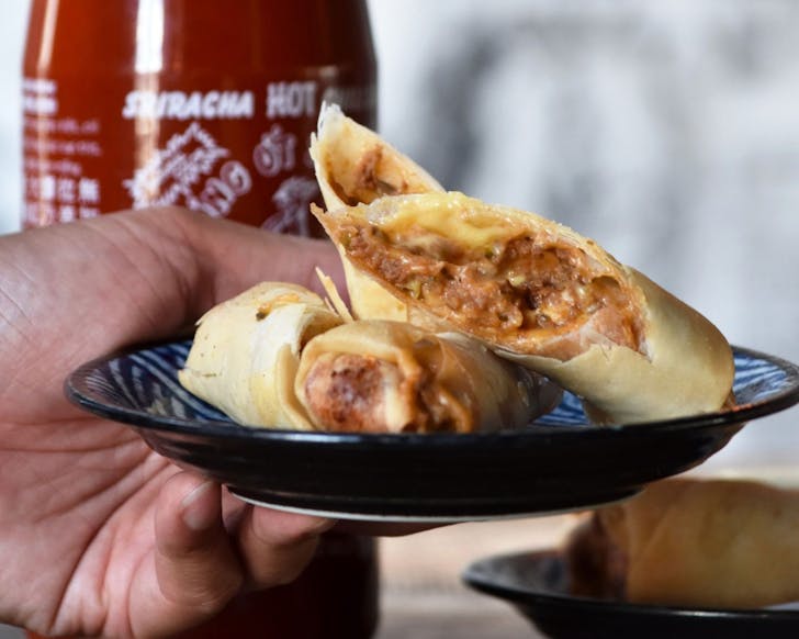 cheeseburger springroll