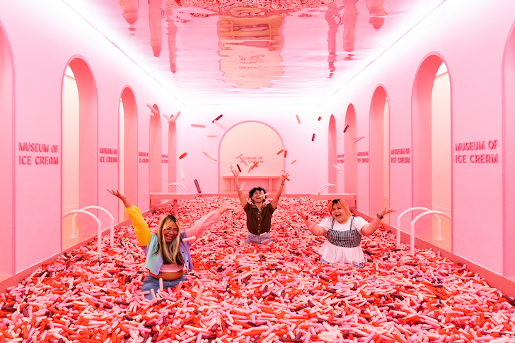 Sprinkle pool at Museum Of Ice Cream