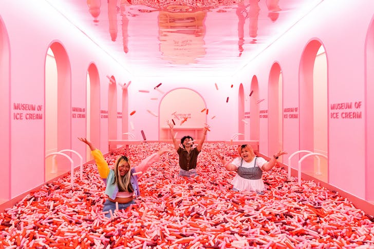 Sprinkle pool at Museum Of Ice Cream
