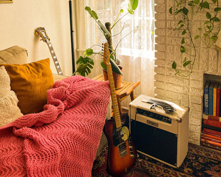 music in living room