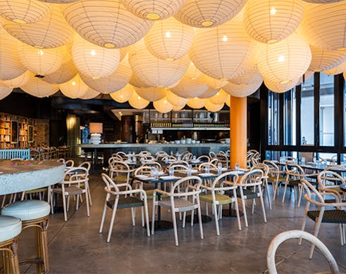 Inside of Naga Thai