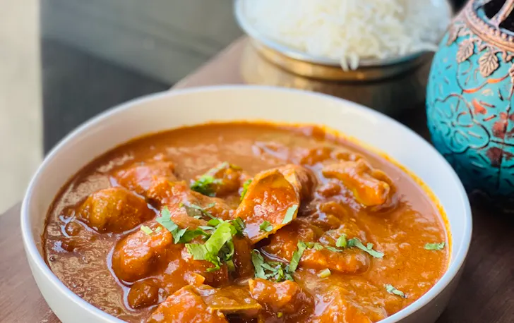 A curry dish from Namaste Indian in North Perth