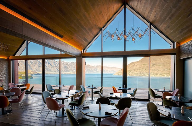 The best restaurant in Queenstown with lake views