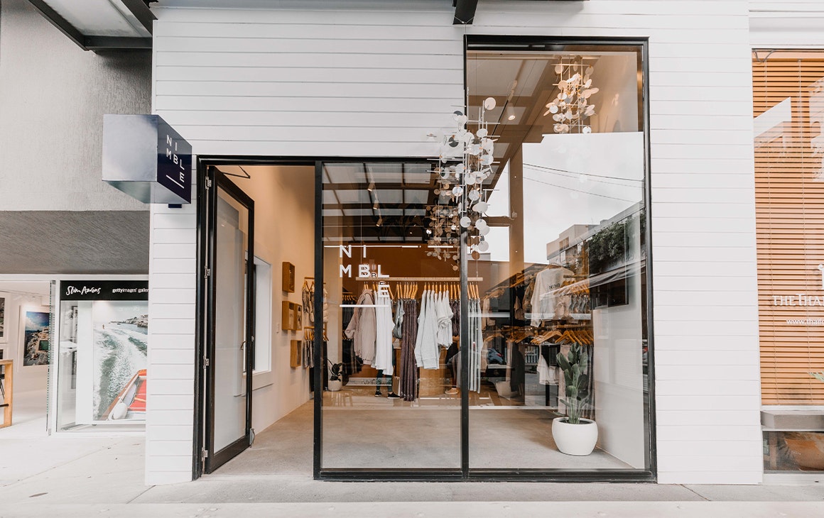 exterior of nimble store
