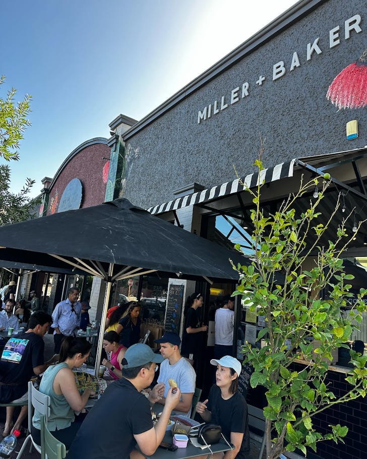 Outside Miller & Baker