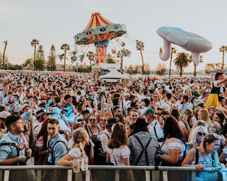 Oktoberfest in the gardens sydney 2025