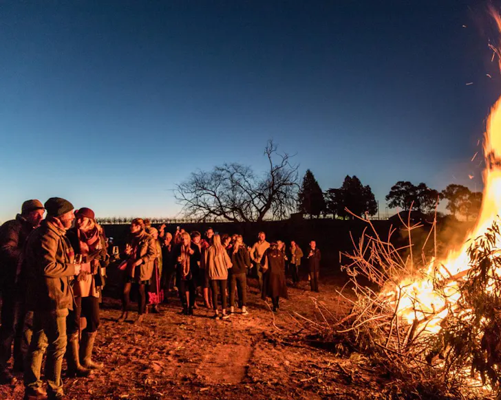 orange fire festival
