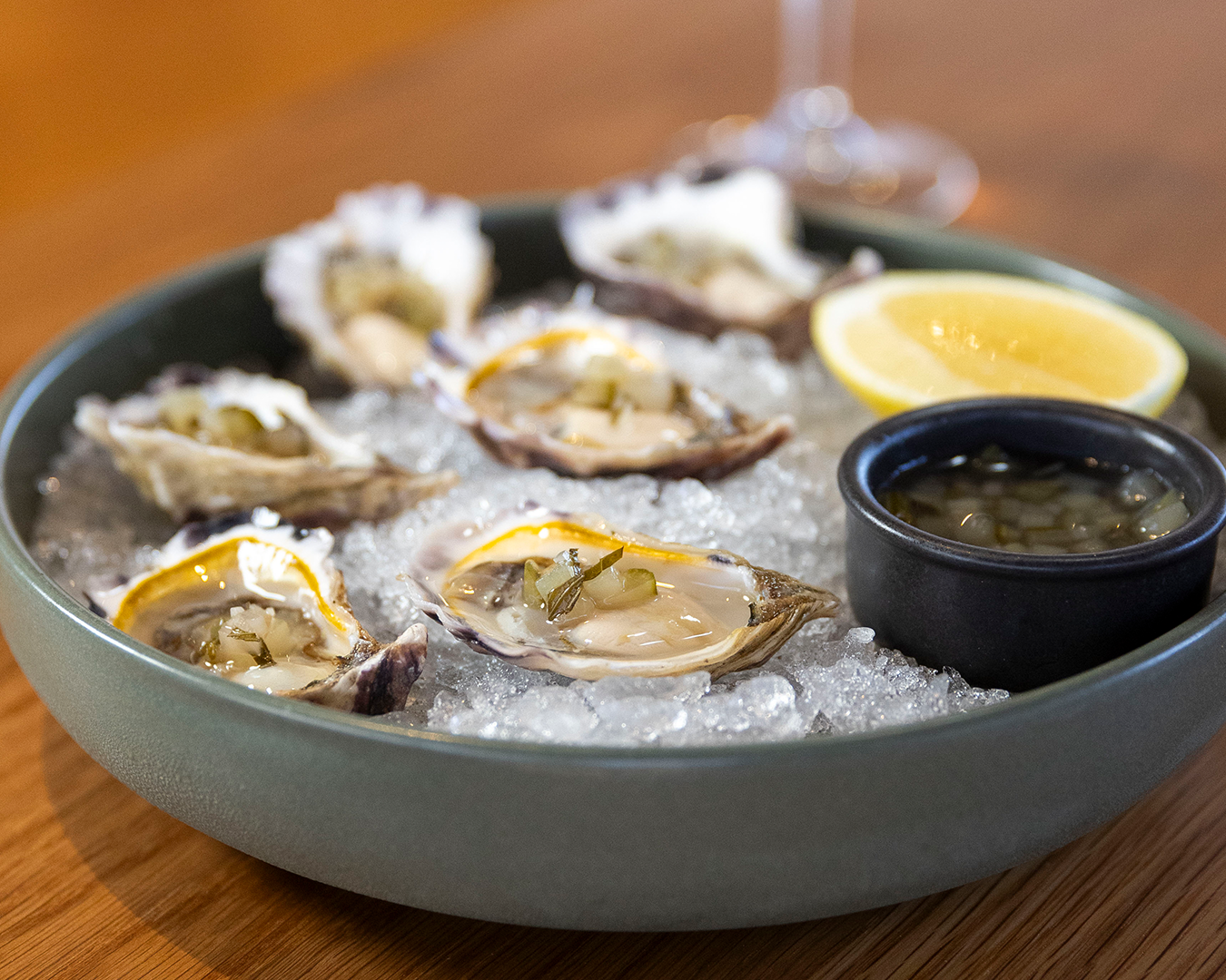 bowl of oysters from The Reveley