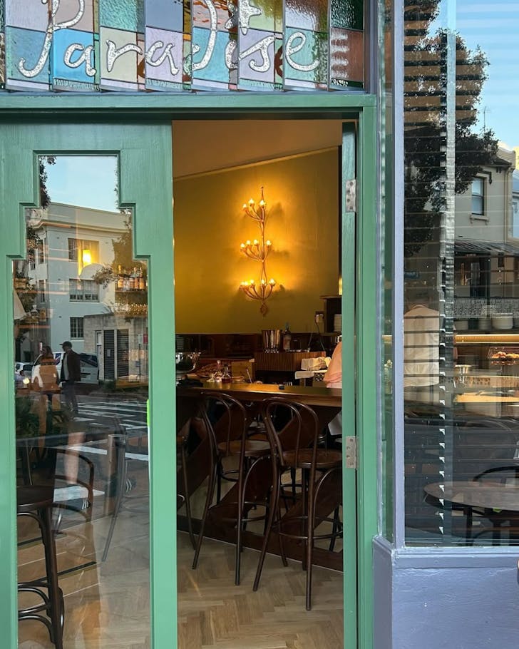 Paradise wine bar Potts Point