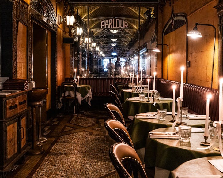 parlour at QT Sydney cbd cafe french bistro market street