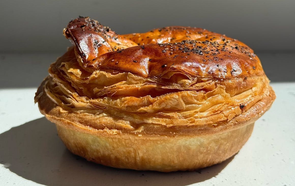 a flakey pie from Goods Bakery