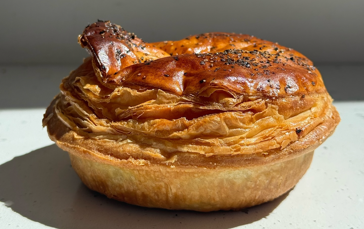 a flakey pie from Goods Bakery