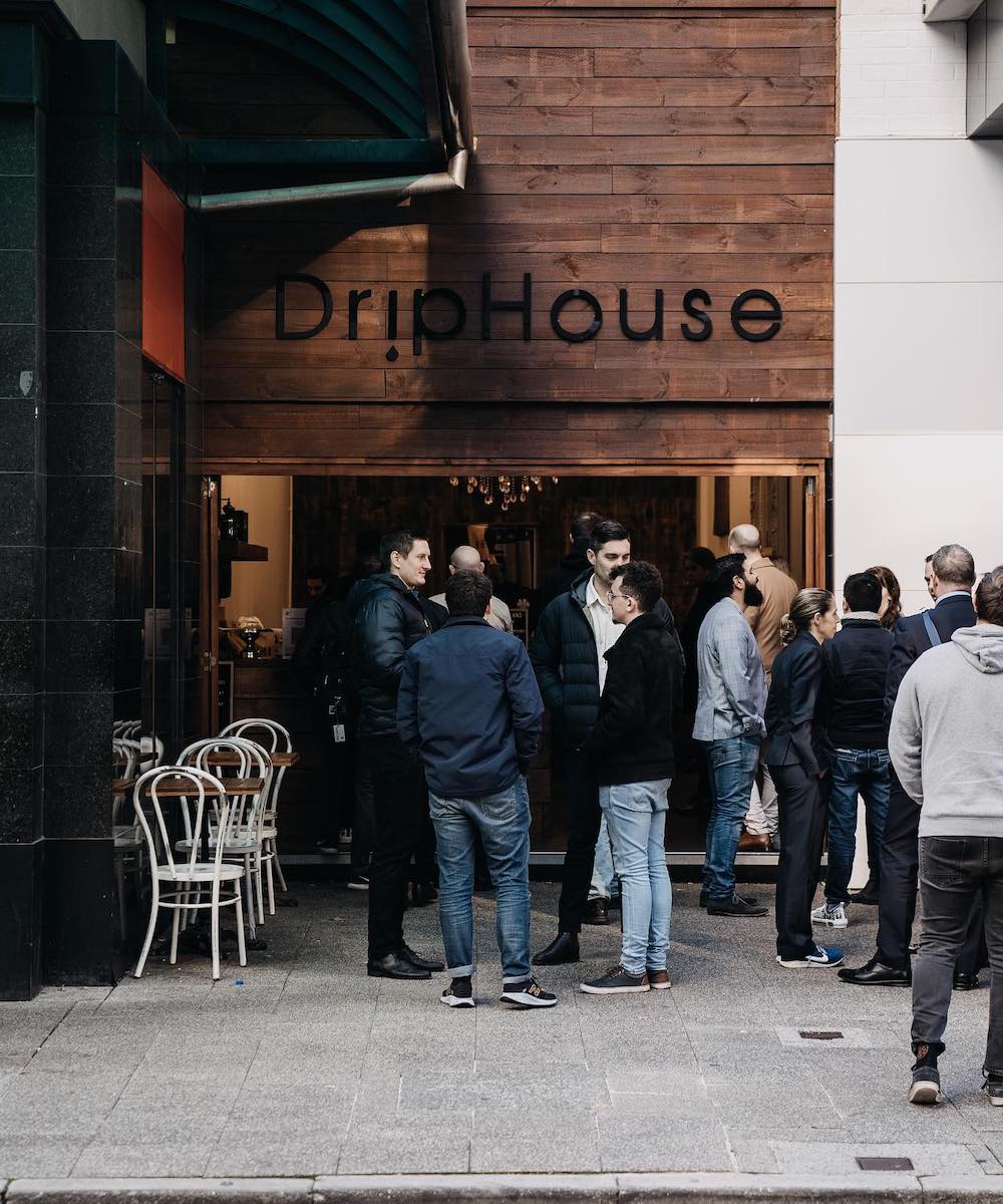 Drip House cafe in the Perth CBD