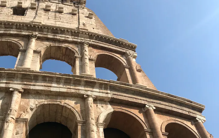 the colosseum in Rome