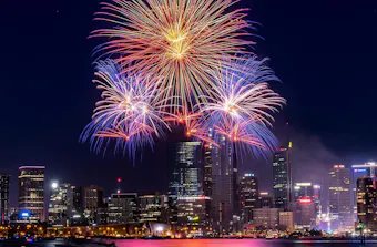 Perth NYE fireworks