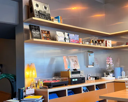 Phono Stage vinyl set up and interiors