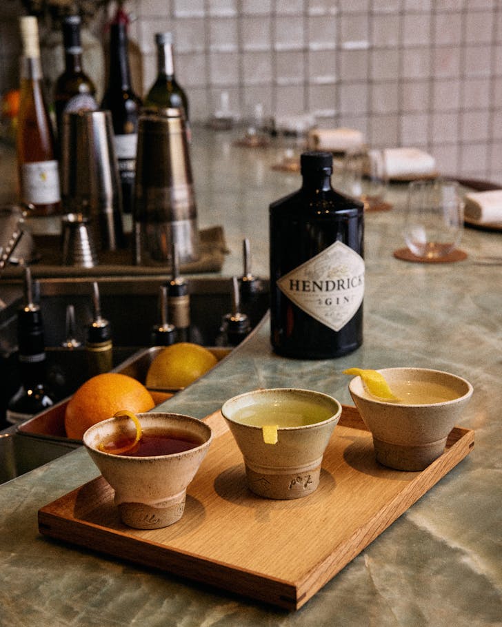 Poldy pots x gildas x hendricks gin collab