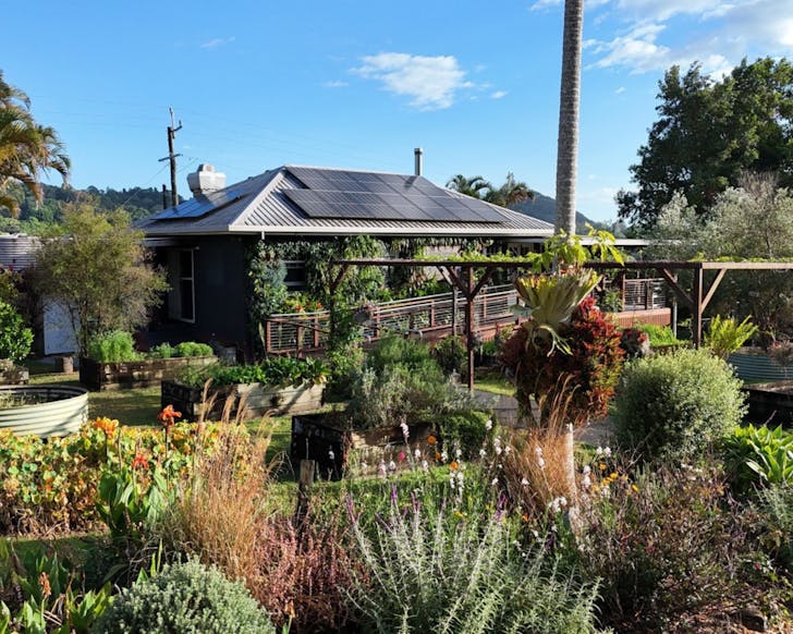 Potager garden and restaurant