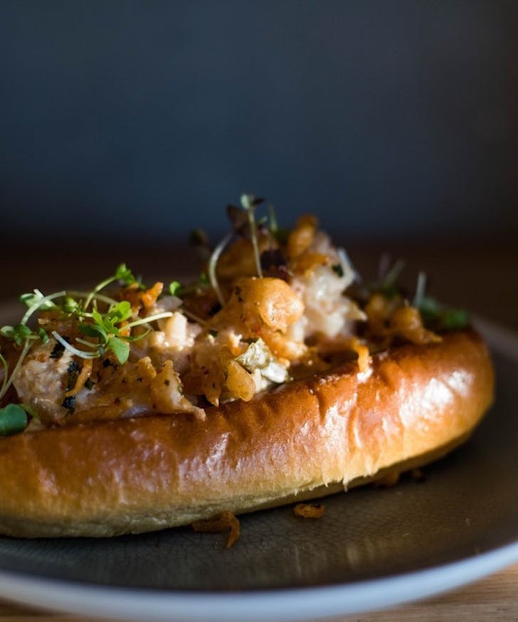 A prawn roll from Artem Coffee