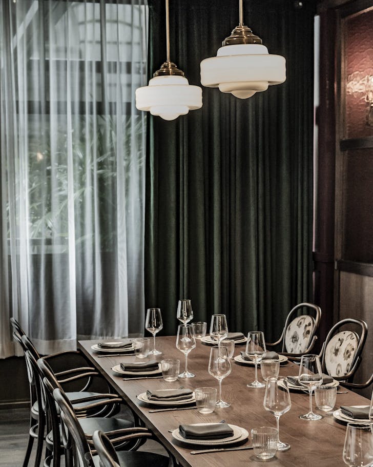 private dining room sydney bopp and tone
