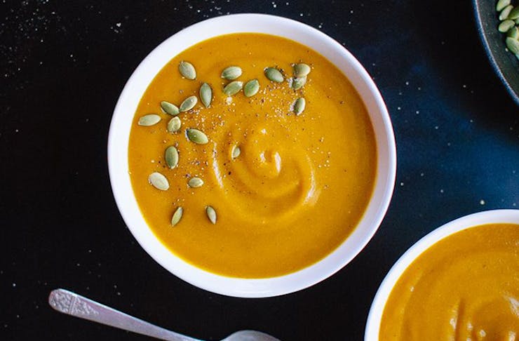 
How to make pumpkin soup

 
