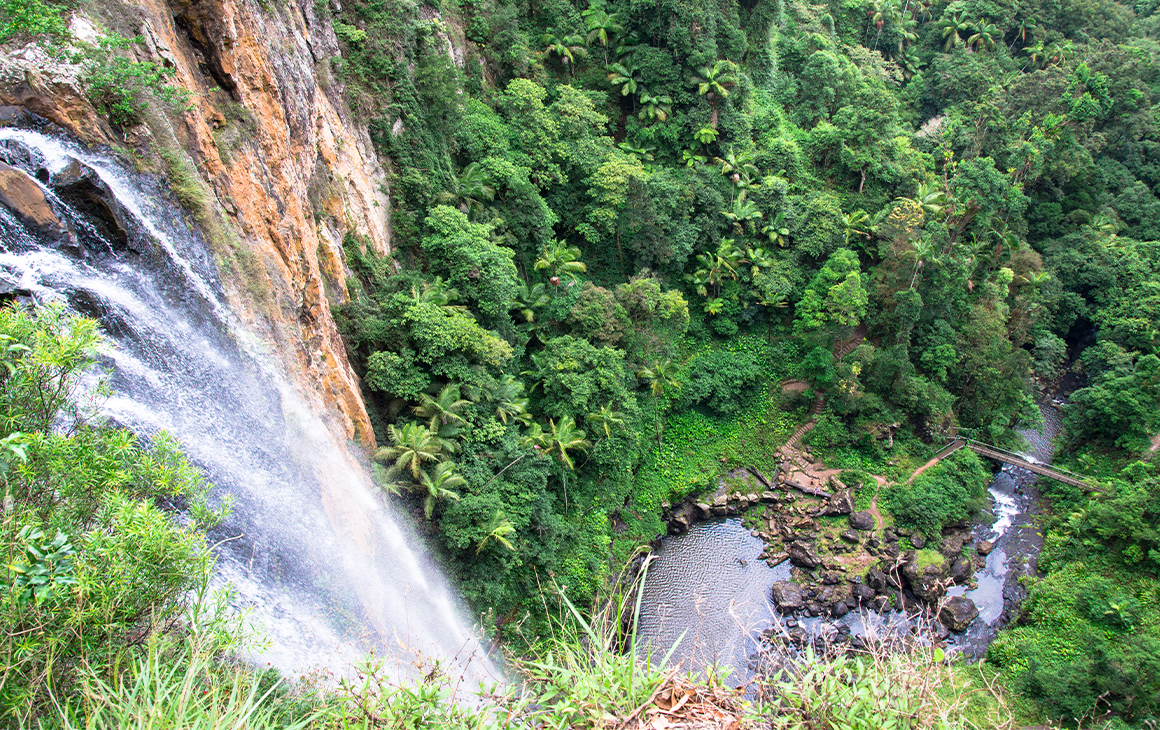 purling brook falls