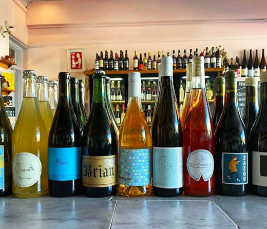 Natural wines at P&V Paddington