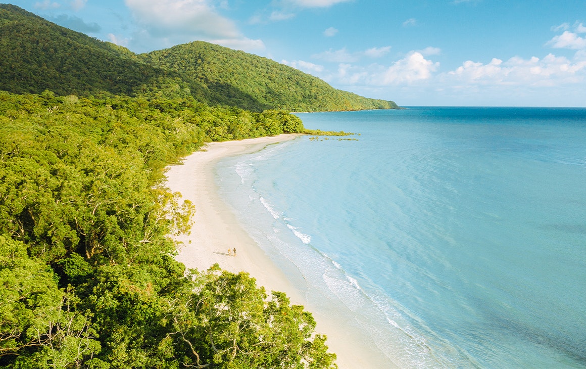 a beach in tnq
