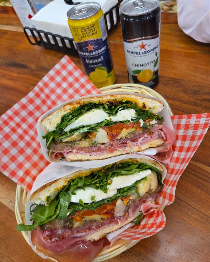 Raineri's foccacia sandwich