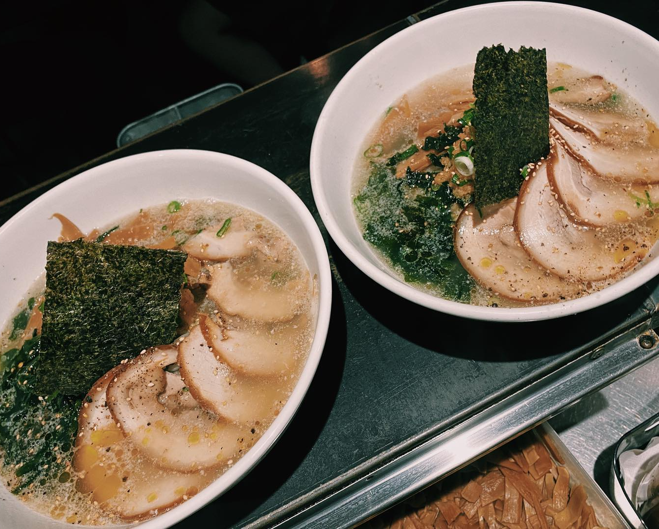 Two bowls of ramen from Nao in Perth