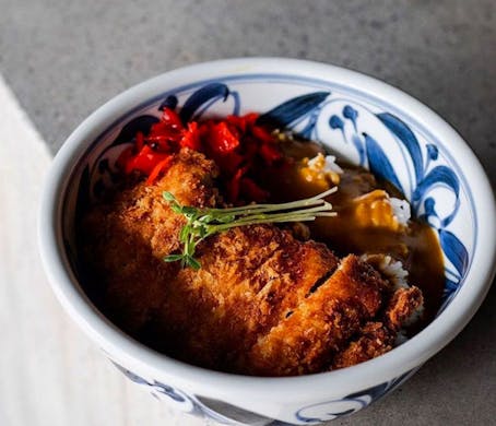 Chicken katsu curry from RaRa Chan