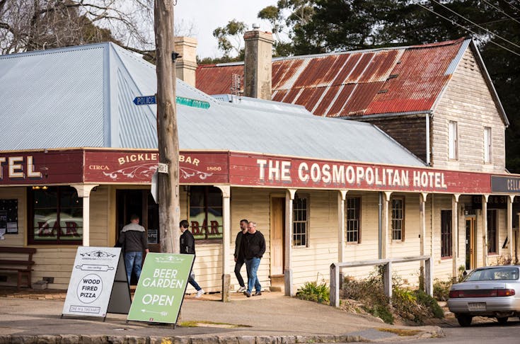 Cosmopolitan Hotel in Trentham, Victoria.