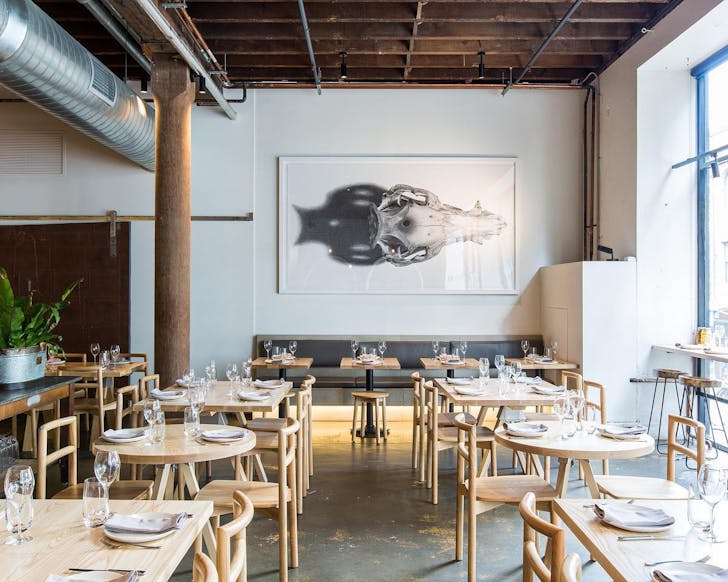 The dining room at NOMAD, one of the best restaurants with live music in Sydney