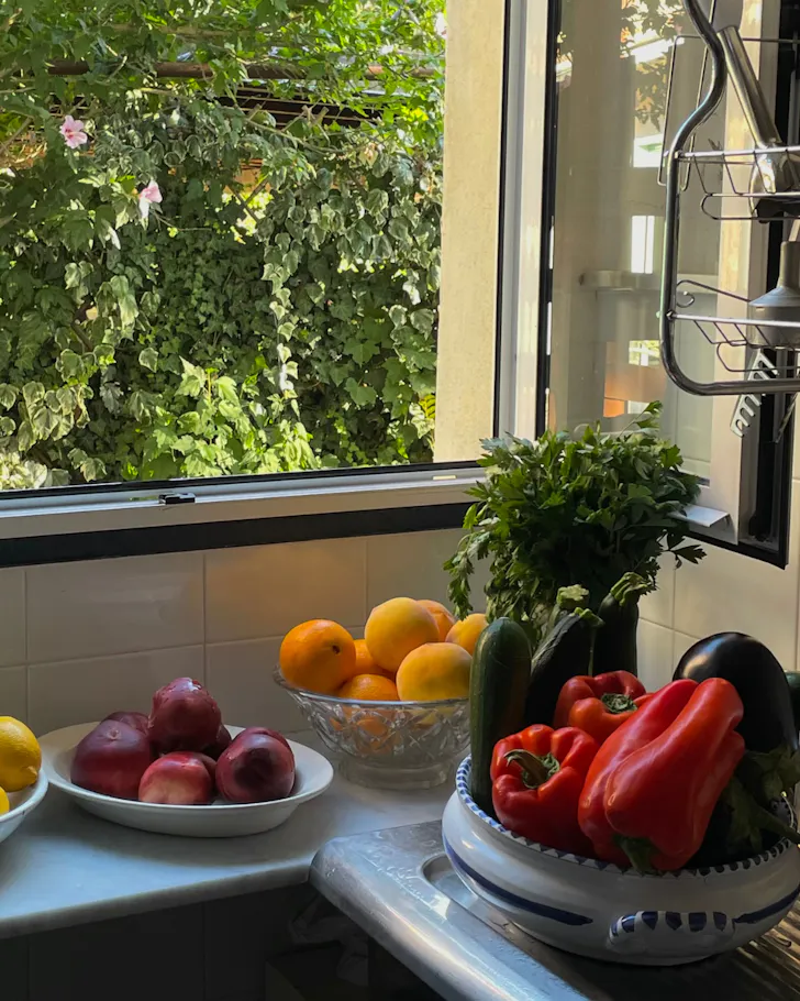 Bowls of fruit