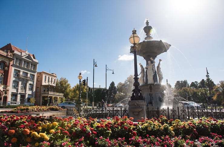Alexandra Fountain in Bendigo, Victoria.