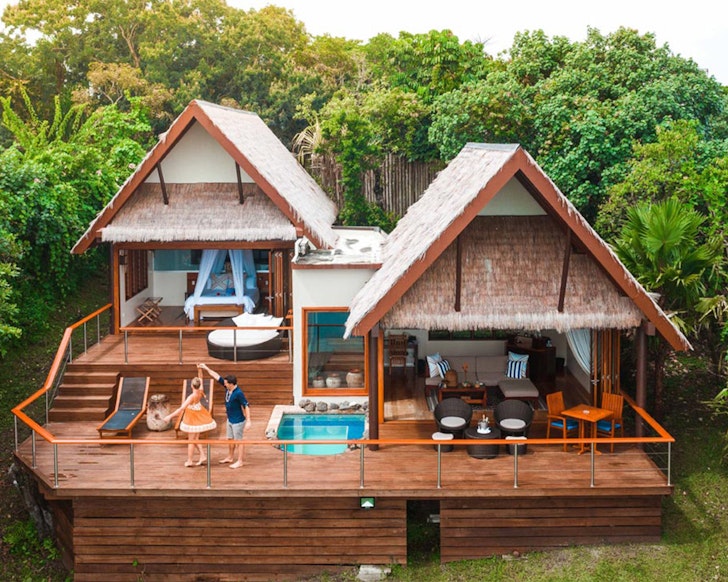 a plunge pool villa at royal Davui fiji resort