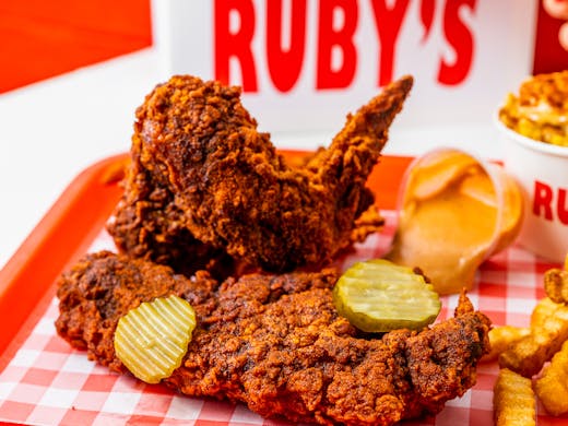 Spicy fried chicken tenders 