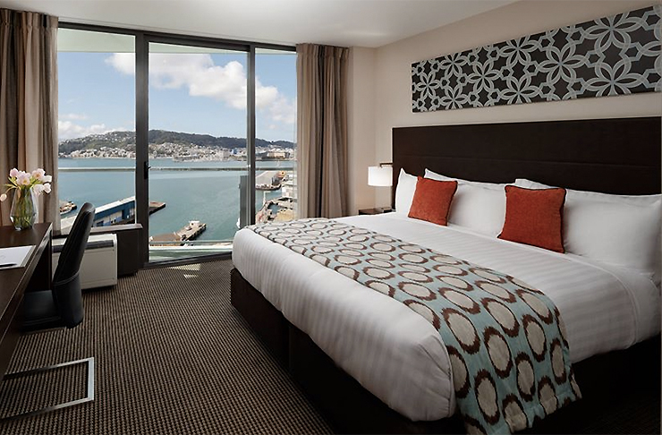 Stunning harbour views at Rydges Wellington.