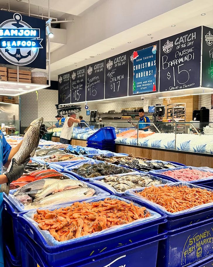 samjon seafood best seafood in sydney fish market 