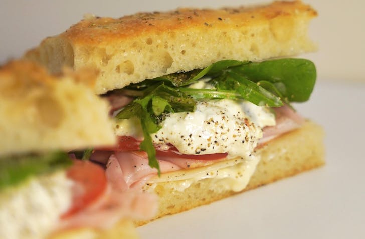 Two sandwiches