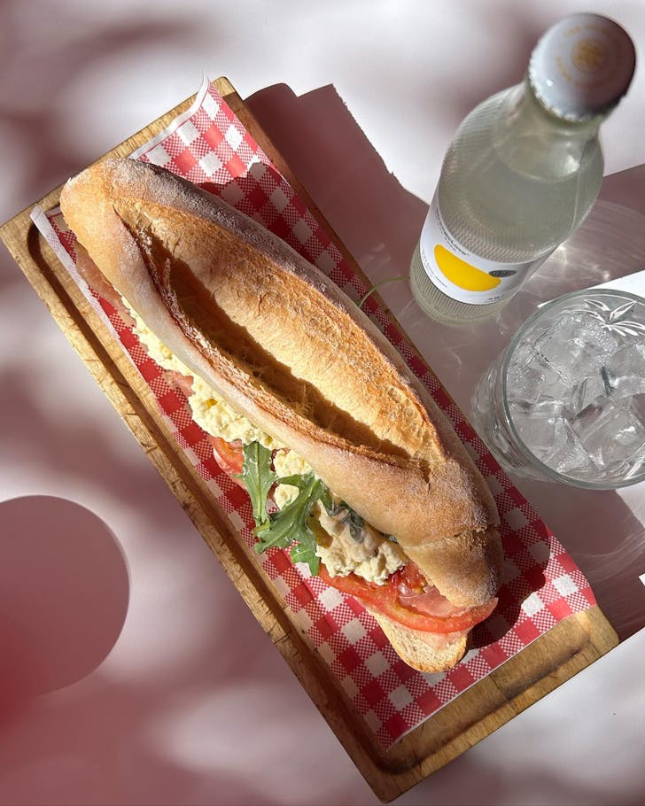 La Mortazza's Italian sandwich